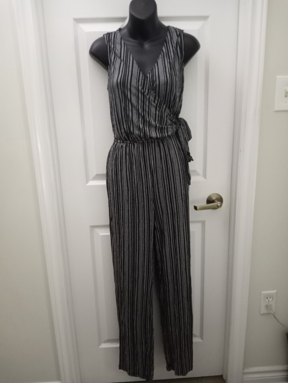 TURQUOISE Striped Jumpsuit